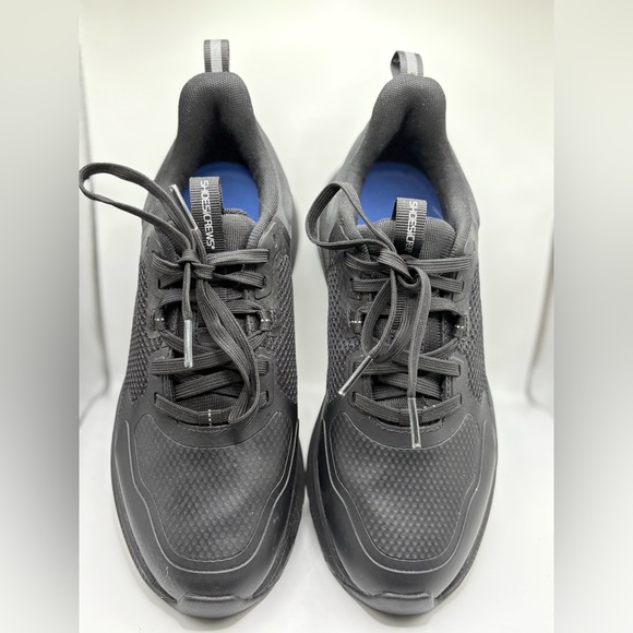 shoesforcrews Shoes - Shoes For Crews Slip Resistant Work Sneakers | All Black | Comfort Work Shoes